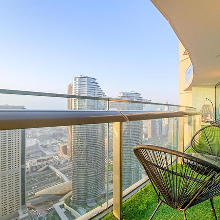 First Class 2Br With Full Dubai Skyline & Sea View Exteriör bild