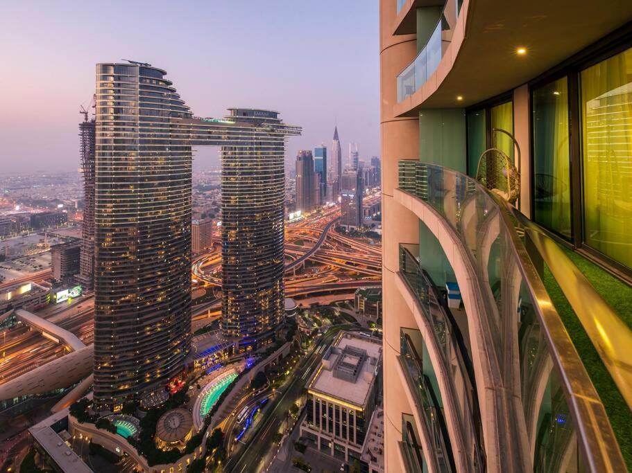 First Class 2Br With Full Dubai Skyline & Sea View Exteriör bild