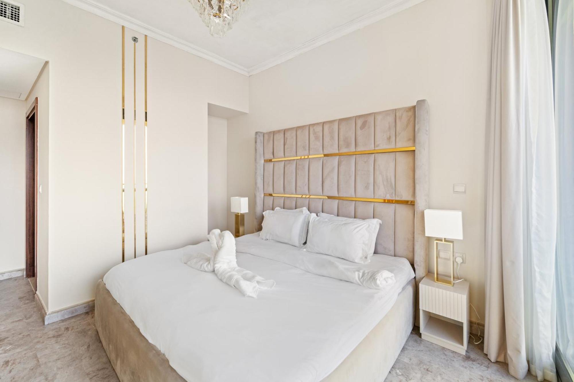 First Class 2Br With Full Dubai Skyline & Sea View Exteriör bild