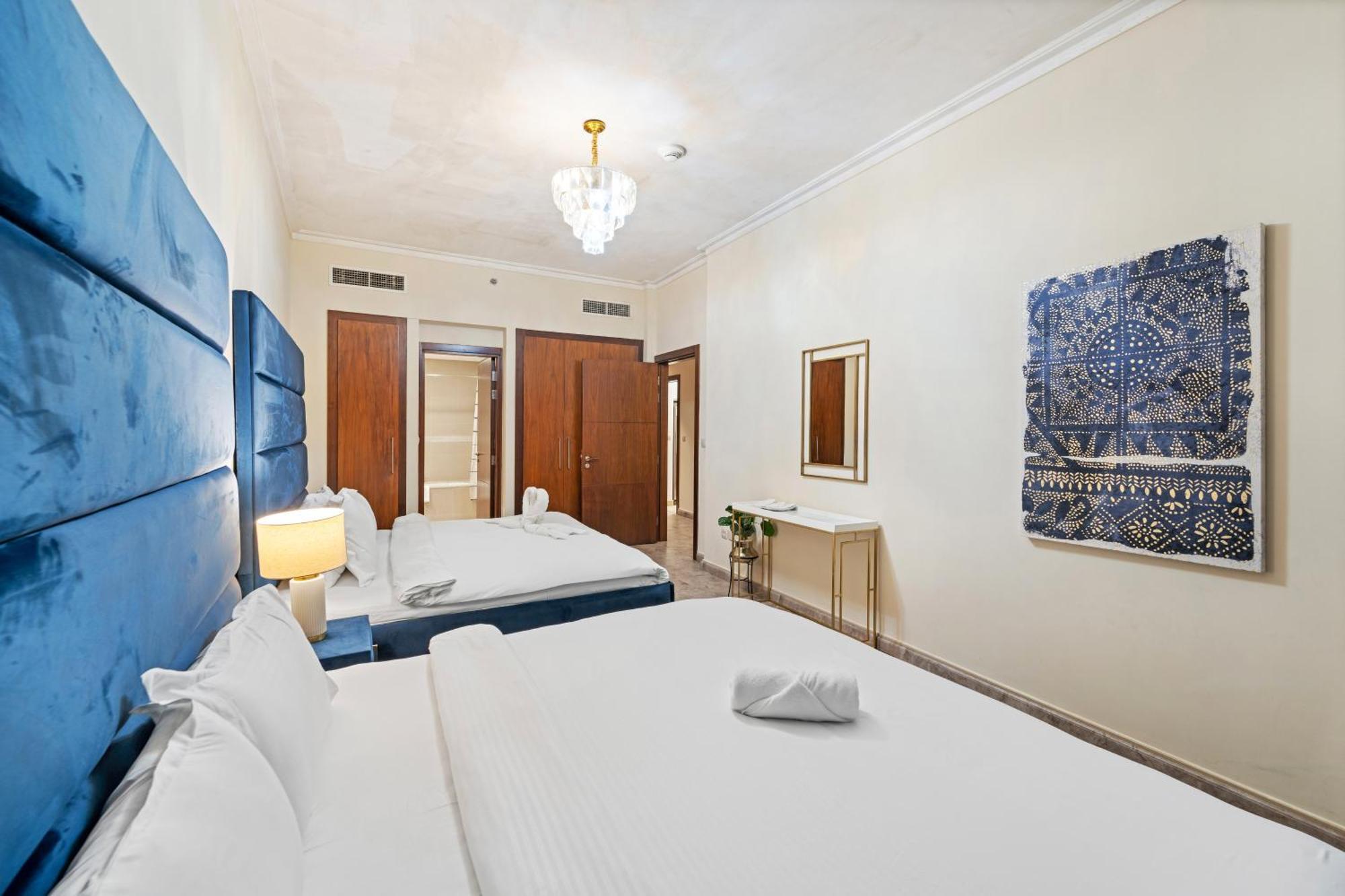 First Class 2Br With Full Dubai Skyline & Sea View Exteriör bild