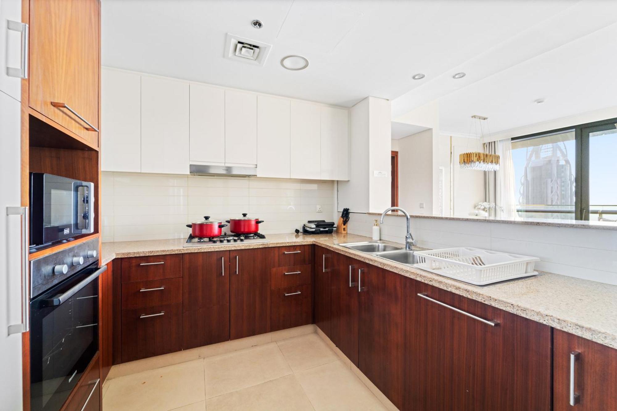 First Class 2Br With Full Dubai Skyline & Sea View Exteriör bild