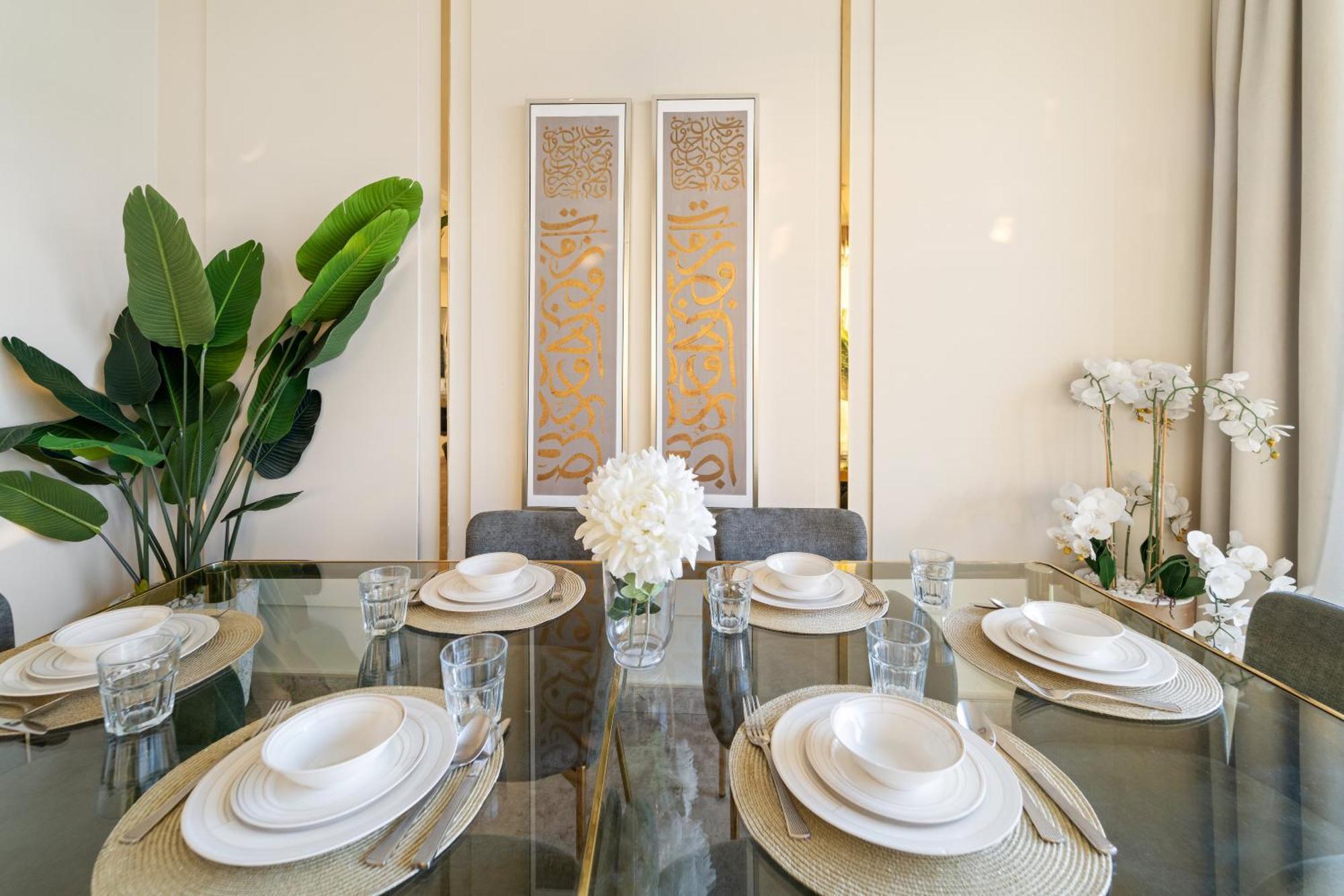 First Class 2Br With Full Dubai Skyline & Sea View Exteriör bild