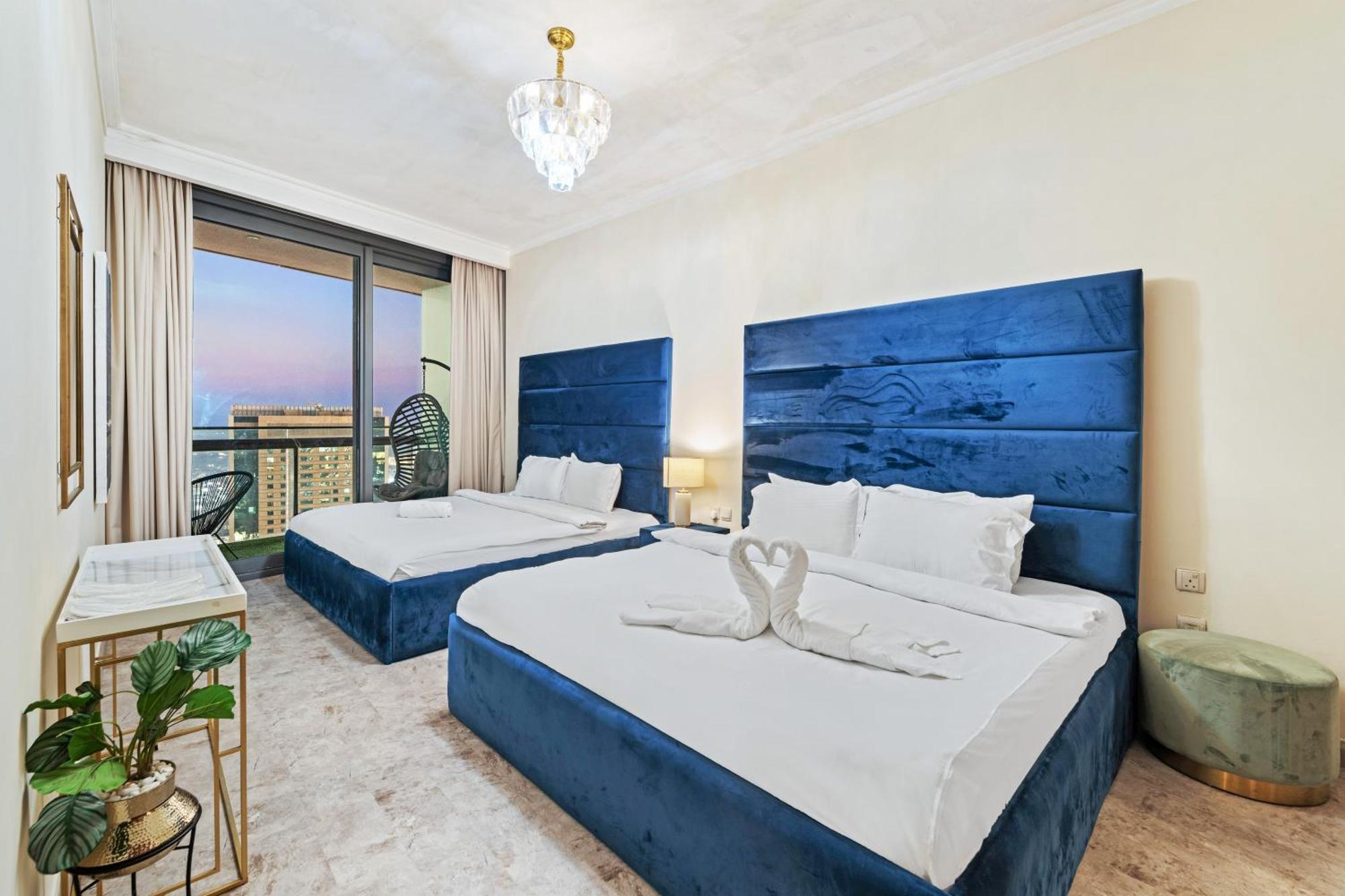 First Class 2Br With Full Dubai Skyline & Sea View Exteriör bild