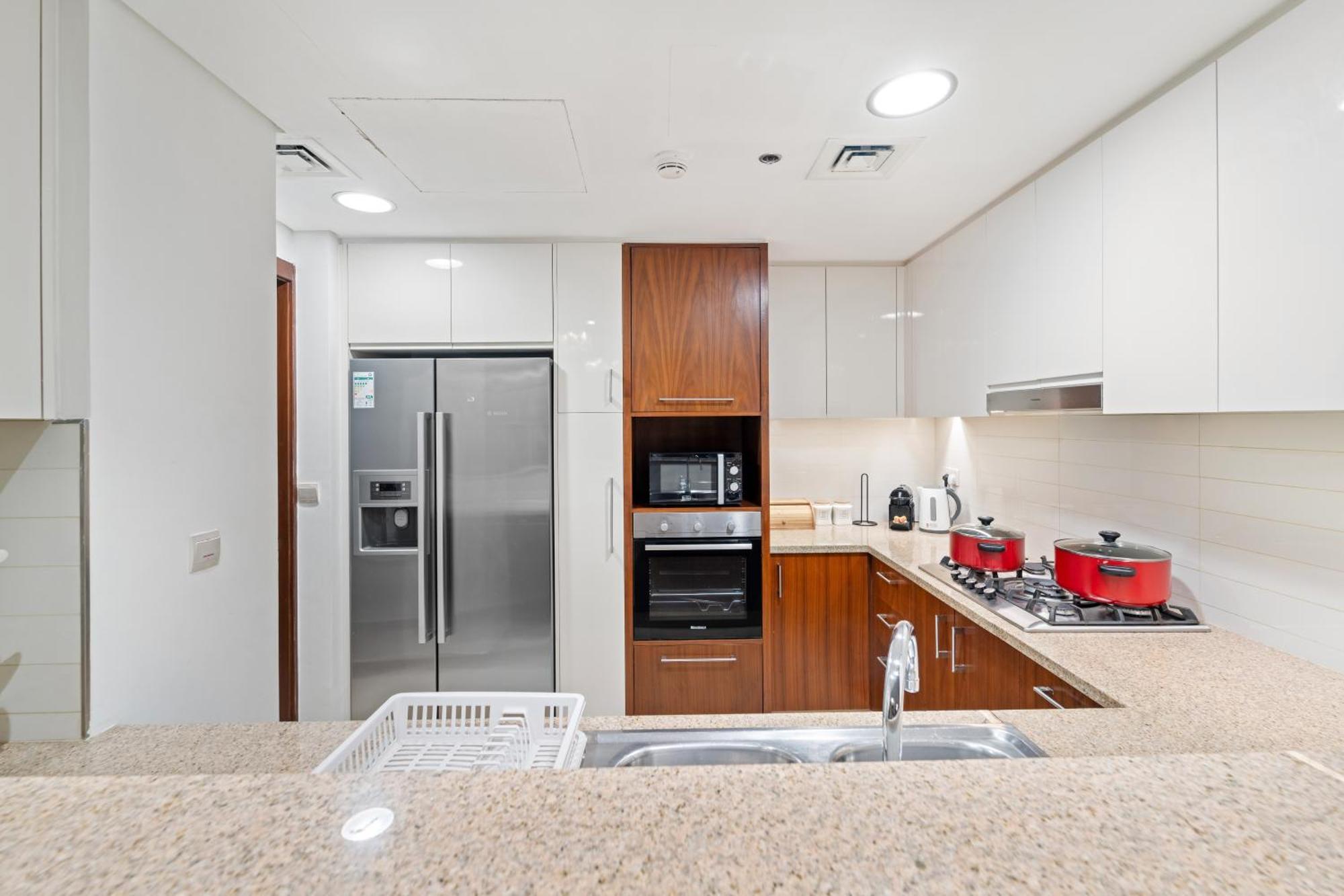 First Class 2Br With Full Dubai Skyline & Sea View Exteriör bild