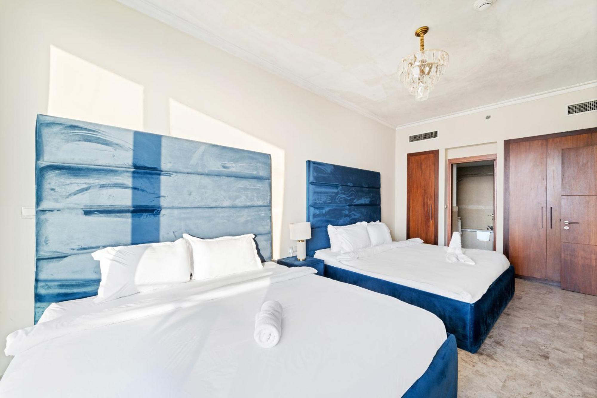 First Class 2Br With Full Dubai Skyline & Sea View Exteriör bild