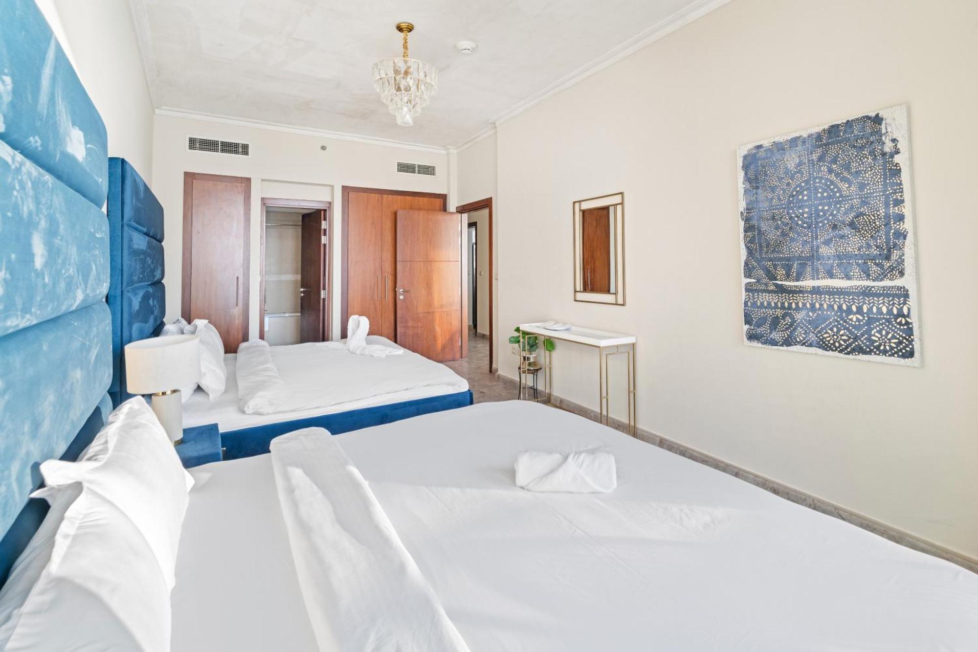 First Class 2Br With Full Dubai Skyline & Sea View Exteriör bild